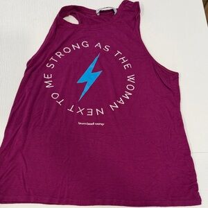 Burn Boot Camp Women's Purple Tank Top